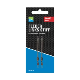 Preston Feeder Links Stiff Short 60mm Anti-tangle 2pcs