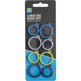 Preston Rig Hook Ups L Hook Holder 8pcs