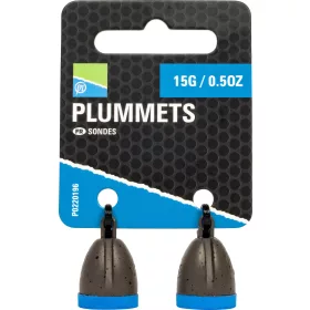 Preston Plummets Plummet Lead 15gr 2pcs