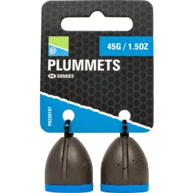 Preston Plummets Depth Sounding Lead 45gr 2pcs