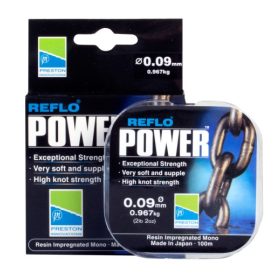 Preston Reflo Power 100m 0,15mm Leader line