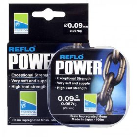 Preston Reflo Power 100m 0,24mm Leader line