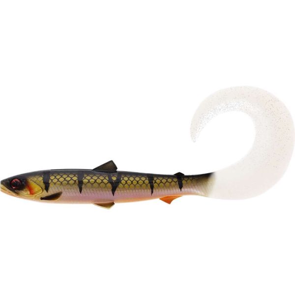 WESTIN BullTeez Curltail 10cm 6g Bling Perch 2pcs Plastic lure