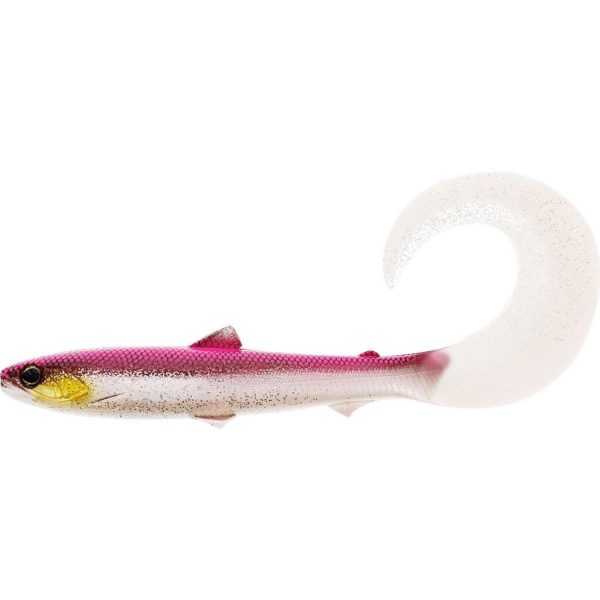 WESTIN BullTeez Curltail 10cm 6g Pink Headlight 2pcs Plastic lure