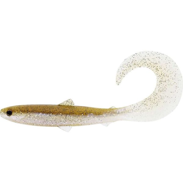 WESTIN BullTeez Curltail 10cm 6g Pearl Sand 2pcs Plastic lures