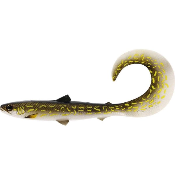 WESTIN BullTeez Curltail 21cm 49g Natural Pike 1pcs Plastic lure
