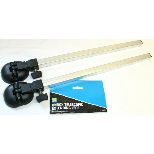 Preston Onbox Telescopic Extending Legs (Pair)