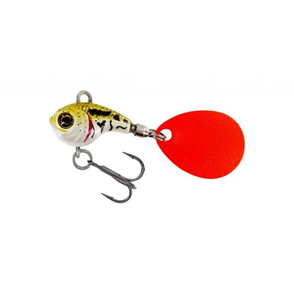 WESTIN DropBite Tungsten Spin Tail Jig 2,2cm 18g Pearl Stickleback Spin Tail artificial lure
