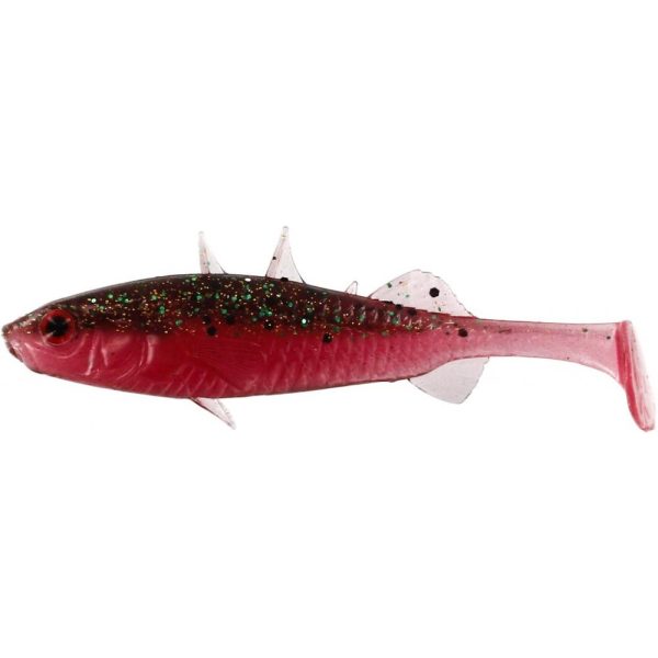 WESTIN Stanley the Stickleback Shadtail 5,5cm 1,5g Sangria Box w. Plastic artificial bait