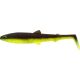 WESTIN BullTeez Shadtail 12,5cm 16g Black/Chartreuse Box w. Plastic lure