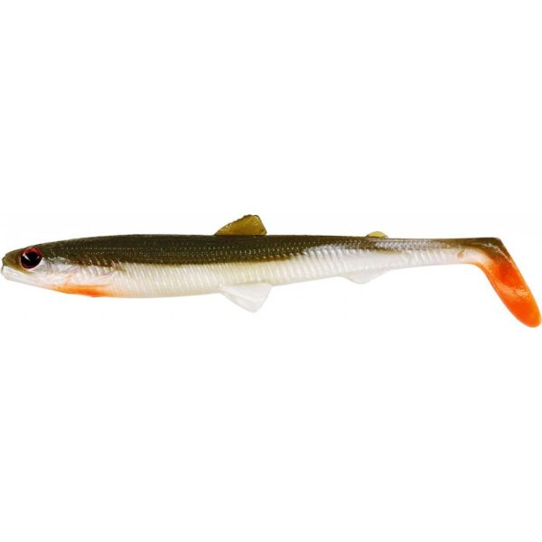 WESTIN BullTeez Shadtail 9,5cm 7g Bass Orange 2pcs Plastic lures