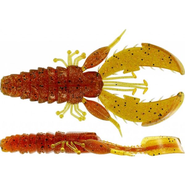 WESTIN CreCraw Creaturebait 10cm 12g Motoroil Pepper 4pcs Plastic artificial bait