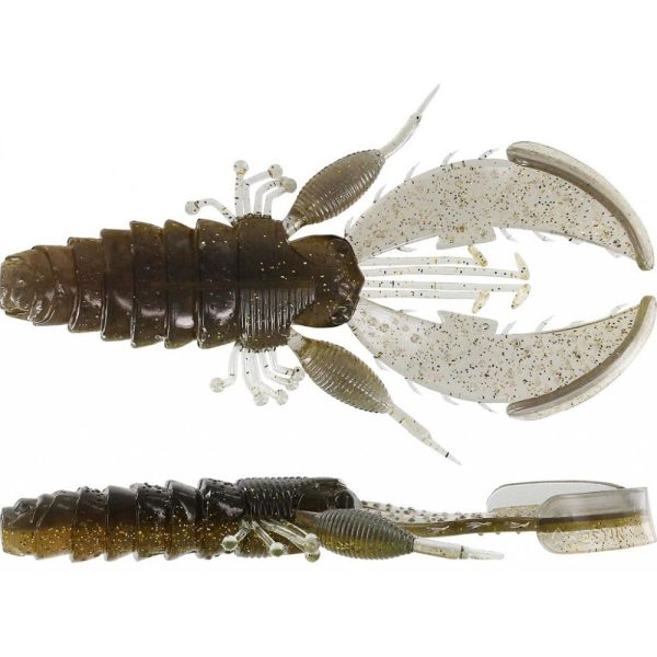 WESTIN CreCraw Creaturebait 10cm 12g UV Gloom 4pcs Plastic artificial bait