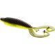 WESTIN RingCraw Curltail 9cm 6g Black/Chartreuse 5pcs Plastic artificial lure