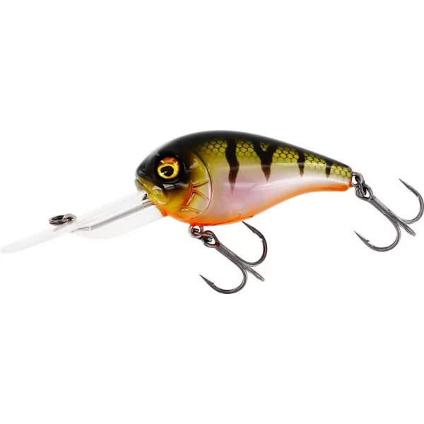 WESTIN MegaBite DR Crankbait 6cm 19g Floating Bling Perch Wobbler