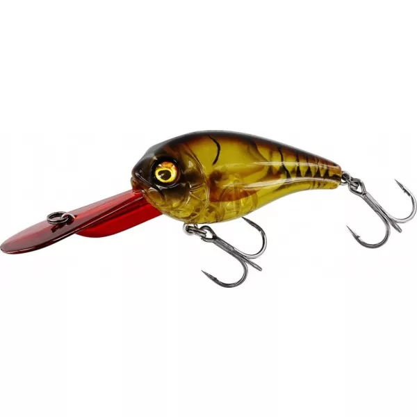 WESTIN MegaBite DR Crankbait 6cm 19g Floating Clear Brown Craw Wobbler