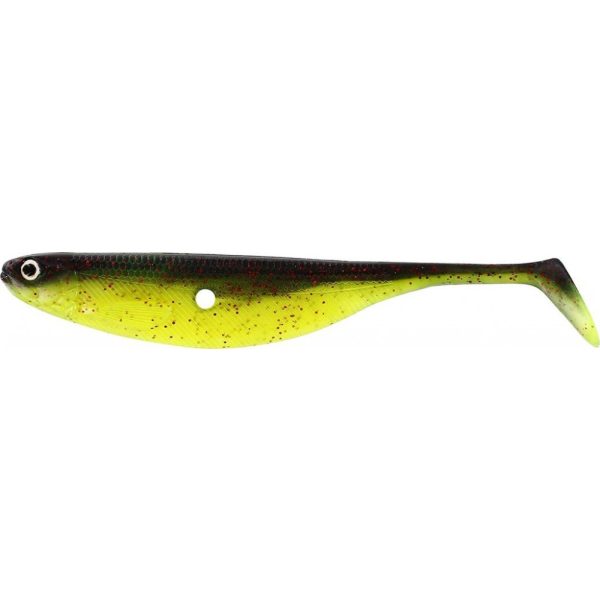 Westin ShadTeez Hollow 12cm 9g Black/Chartreuse Plastic artificial bait