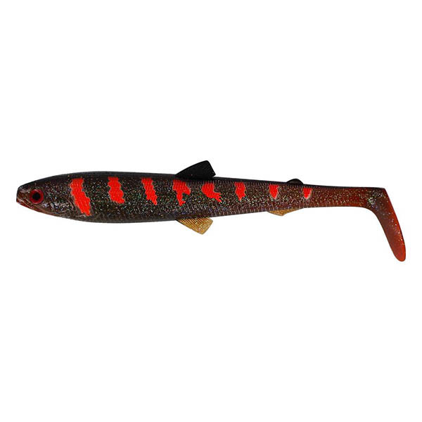WESTIN BullTeez Shadtail 18cm 53g Motoroil Blood 1pc Plastic artificial bait