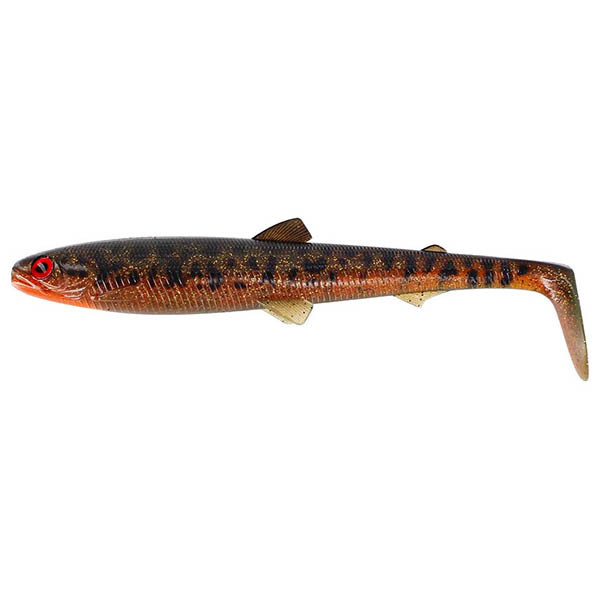 WESTIN BullTeez Shadtail 18cm 53g Motoroil Burbot 1pc Plastic artificial bait