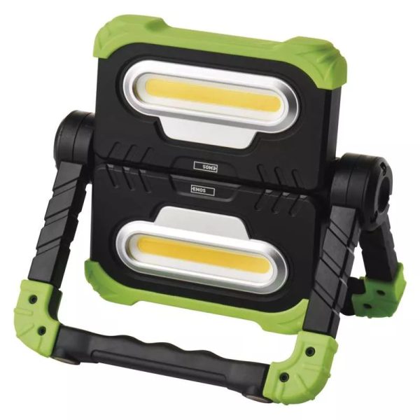 EMOS Battery-powered COB LED work light 2000lm