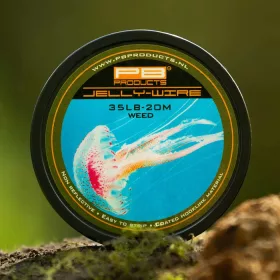 PB Products Jelly Wire Weed 35lb 20m Coated Braided Hooklink