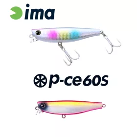 Ima P-CE 60S 6cm 10gr 020 Pink & Pink Wobbler