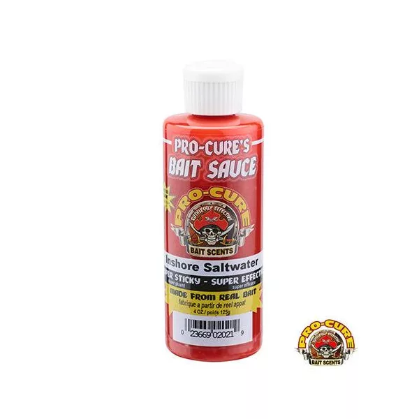 Pro Cure Inshore Saltwater Bait Sauce Lure Scent 125gr