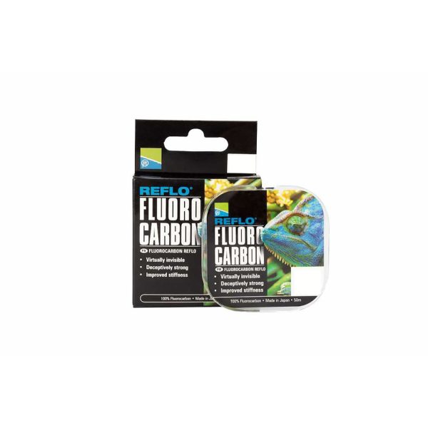Preston Reflo Fluorocarbon leader 0.10mm - 50m (PFL/10)