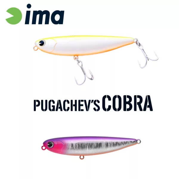 Ima Pugachevs Cobra 90 9cm 12gr 211 Violet Shiner Wobbler
