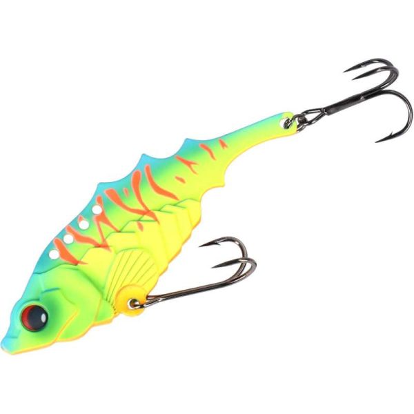 Mikado Cicada M-Vib Red Chartreuse 5.5cm 10gr Blade Lure