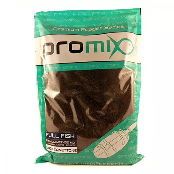 Promix Full Fish Method Mix Black Panettone Groundbait 800gr