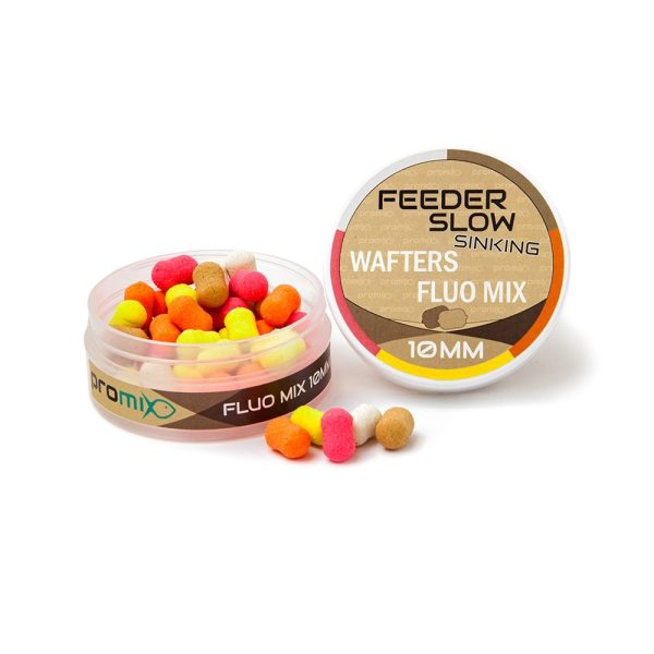 Promix Feeder Slow Sinking Wafers Fluo Mix 10mm
