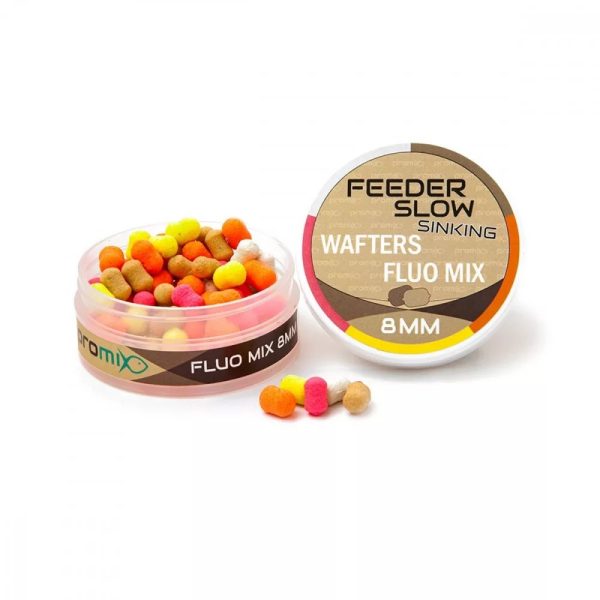 Promix Feeder Slow Sinking Wafers Fluo Mix 8mm
