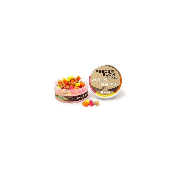 Promix Feeder Slow Sinking Wafers Fluo Mix 8Mm