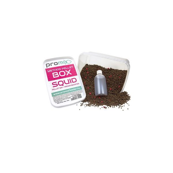 Promix METHOD PELLET BOX SQUID Feeding pellets