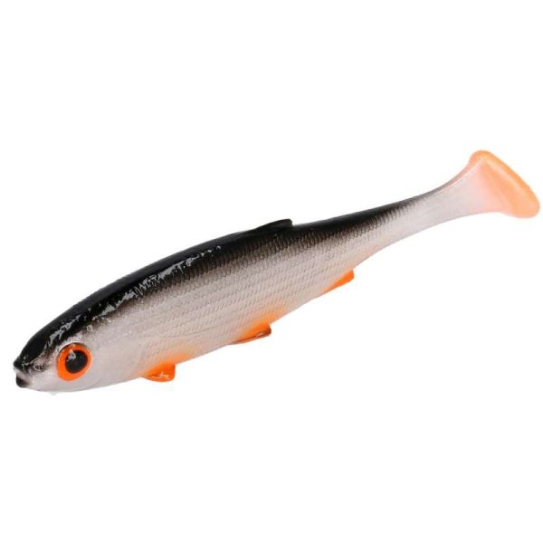 Mikado Real Fish 7cm Orange Roach Plastic Bait 7pcs