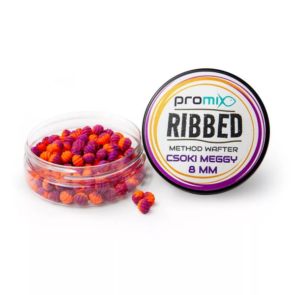 Promix Ribbed Method Wafter Chocolate-Meggy 8mm 20gr