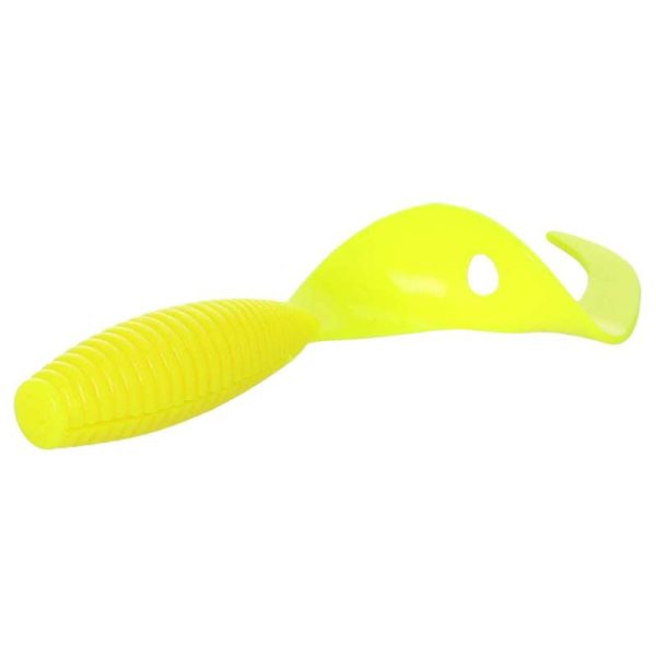 Mikado Twister 64mm Lemon Rubber Bait 6pcs