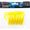 Mikado Twister 64mm Lemon Rubber Bait 6pcs