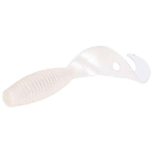 Mikado Twister 64mm Pearl Rubber Bait 6pcs