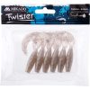 Mikado Twister 64mm Pepper Pearl Rubber Bait 6pcs