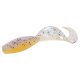 Mikado Twister 64mm Salty Carmel Rubber Bait 6pcs