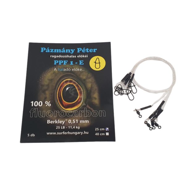 Pázmány Péter Berkley 100% Fluorocarbon Spinning Leader 0.51mm 25cm