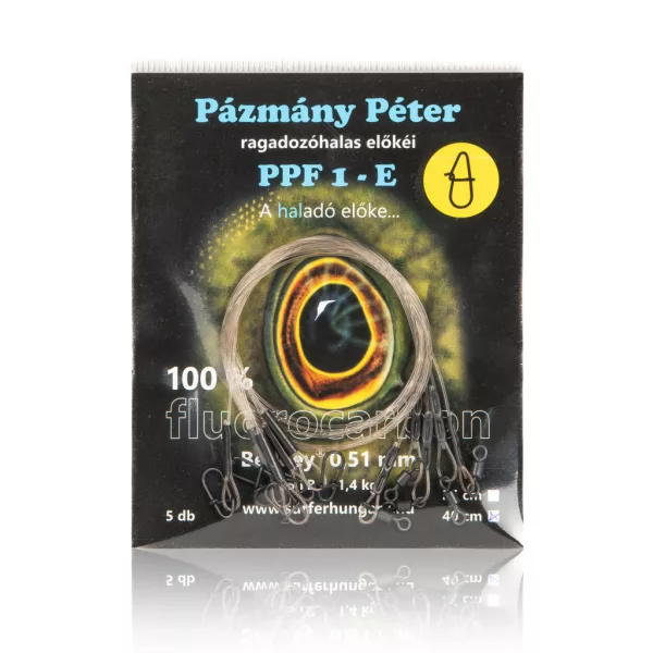 Pázmány Péter Berkley 100% Fluorocarbon Spinning Leader 0.51mm 40cm