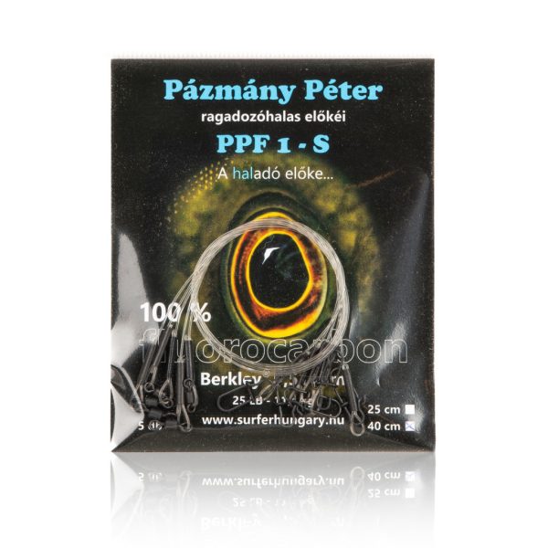 Pázmány Péter Berkley 100% Fluorocarbon Spinning Leader 0.51mm 40cm