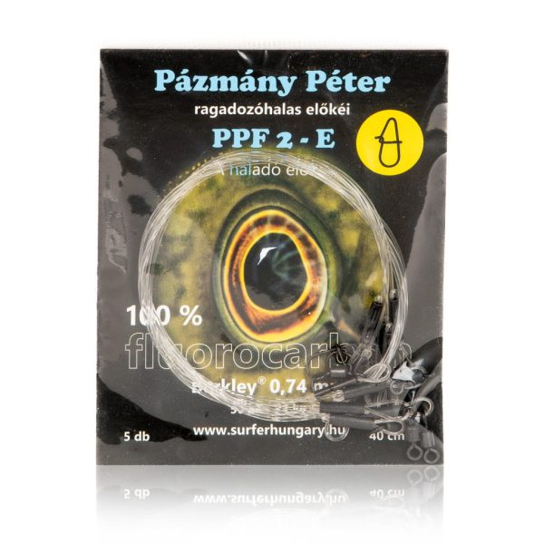 Pázmány Péter Berkley 100% Fluorocarbon Spinning Leader 0,74mm 40cm
