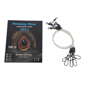   Pázmány Péter Berkley 100% Fluorocarbon Spinning Leader 0,91mm 25cm