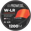 Prowess Nylon W-LR Braid 0,36mm 1200m Orange - Orange