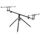 Prowess Astral Tripod Rod Holder Stand 70cm with Buzz Bar
