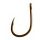 Prowess W1 T2 - DOUBLE COATING - BROWN (10 pieces) Hook, Bojlis Hook, Coated Hook
